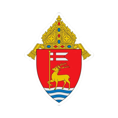 Archdiocese of Hartford - STICKER Vinyl Kiss-Cut Decal 2 Inch White - The Sticker Space