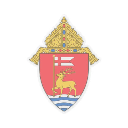 Archdiocese of Hartford - STICKER Vinyl Kiss-Cut Decal 3 Inch Transparent - The Sticker Space