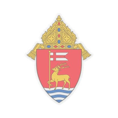 Archdiocese of Hartford - STICKER Vinyl Kiss-Cut Decal 4 Inch Transparent - The Sticker Space