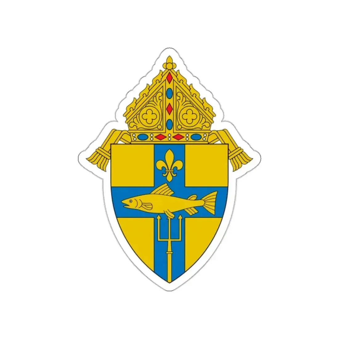 Archdiocese of Indianapolis - STICKER Vinyl Die-Cut Decal - The Sticker Space