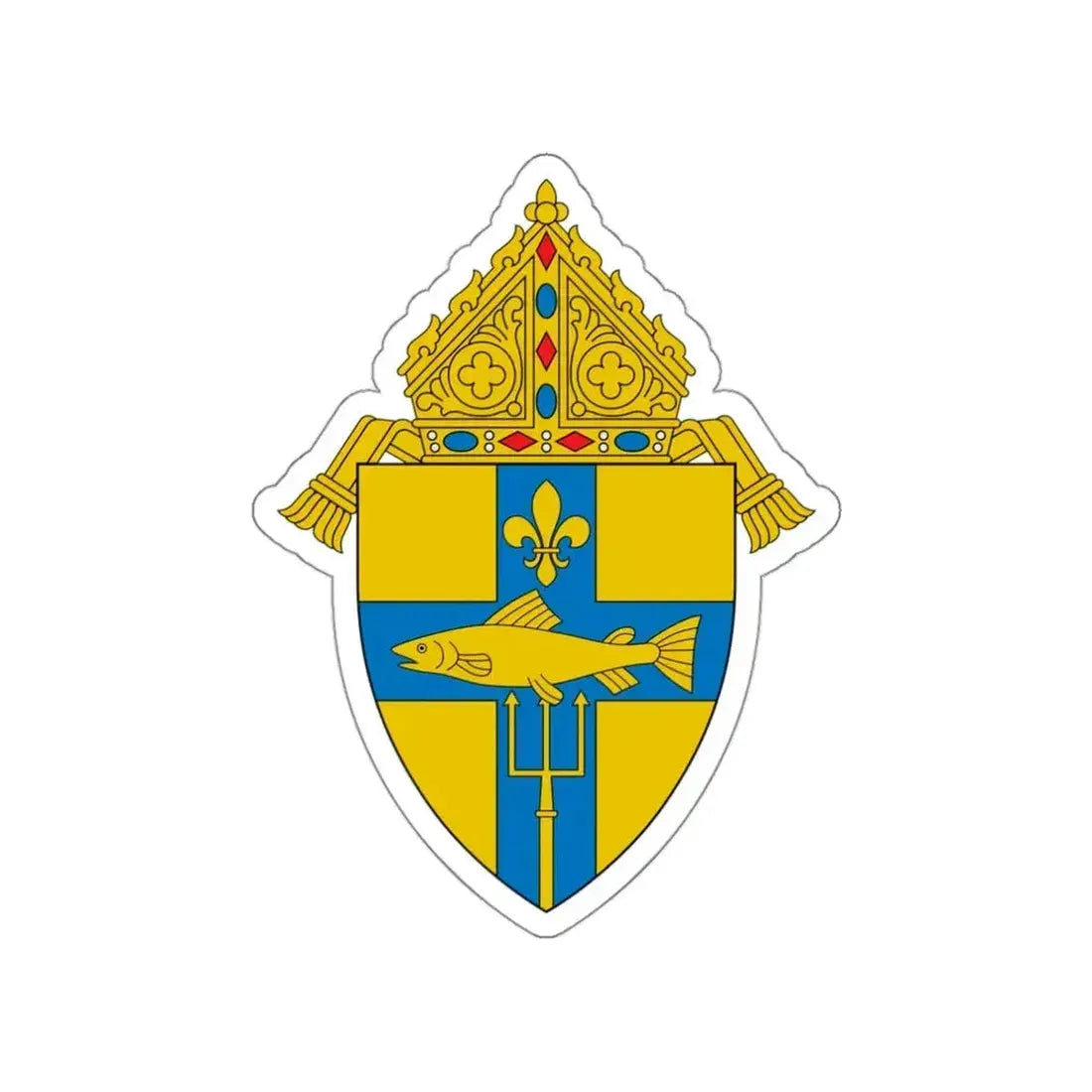 Archdiocese of Indianapolis - STICKER Vinyl Die-Cut Decal - The Sticker Space