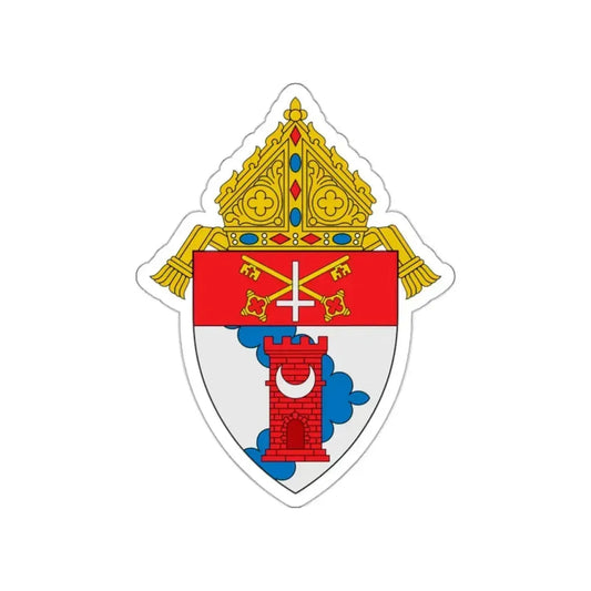 Archdiocese of Kansas City in Kansas - STICKER Vinyl Die-Cut Decal White Die-Cut 2 Inch - The Sticker Space