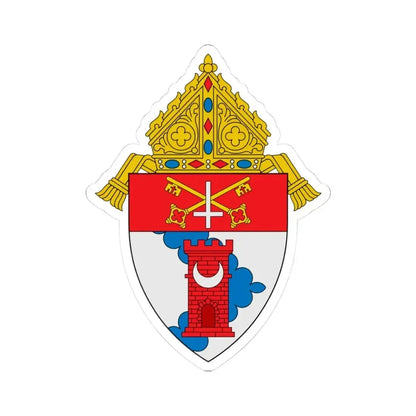 Archdiocese of Kansas City in Kansas - STICKER Vinyl Kiss-Cut Decal 3 Inch White - The Sticker Space