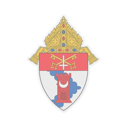 Archdiocese of Kansas City in Kansas - STICKER Vinyl Kiss-Cut Decal 6 Inch Transparent - The Sticker Space