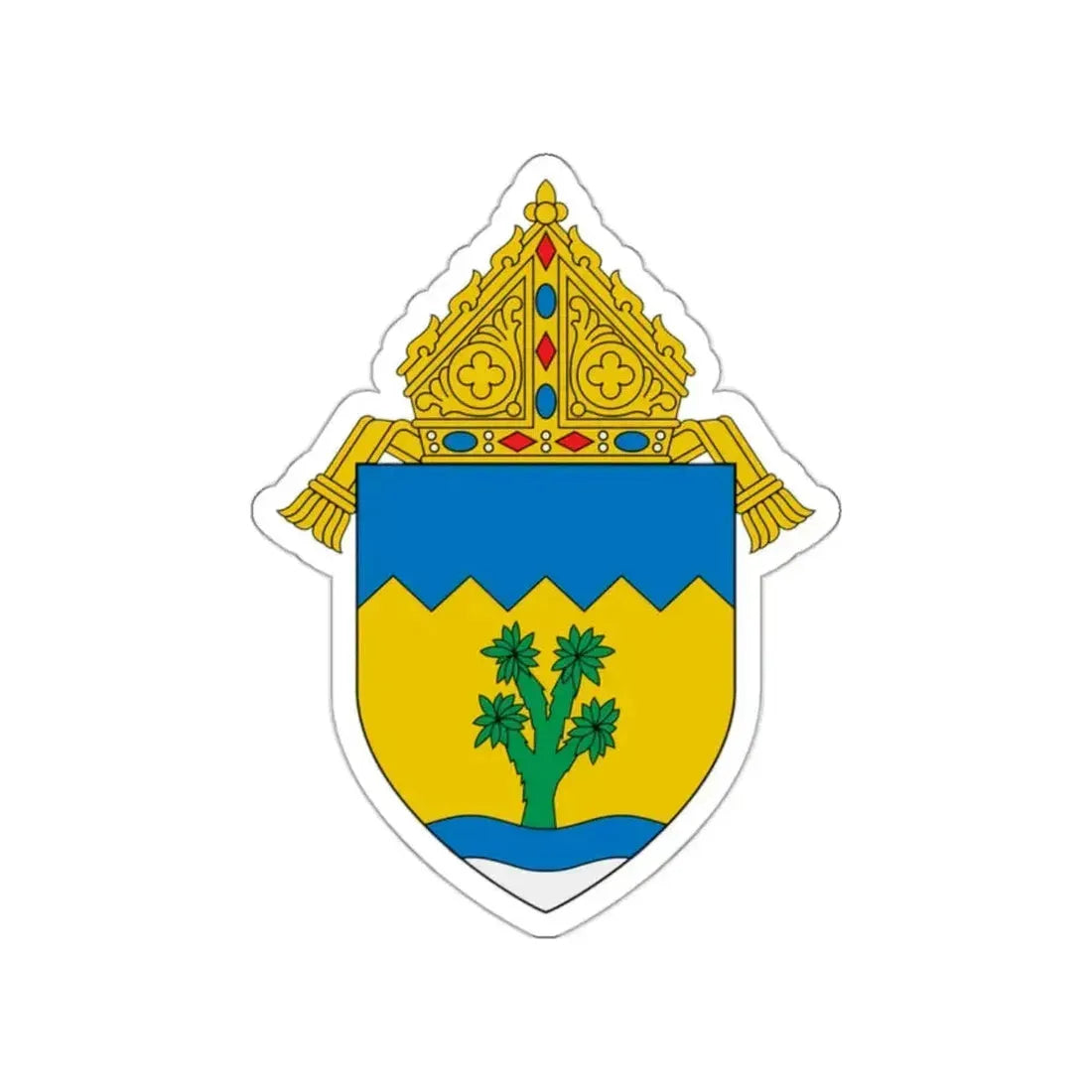 Archdiocese of Las Vegas - STICKER Vinyl Die-Cut Decal White Die-Cut 2 Inch - The Sticker Space