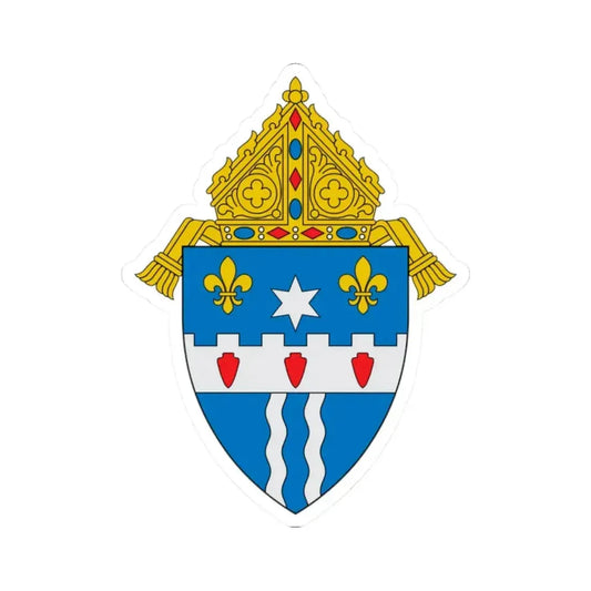 Archdiocese of Louisville - STICKER Vinyl Kiss-Cut Decal 2 Inch White - The Sticker Space