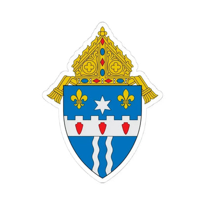 Archdiocese of Louisville - STICKER Vinyl Kiss-Cut Decal 4 Inch White - The Sticker Space