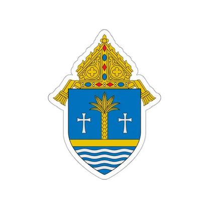 Archdiocese of Miami - STICKER Vinyl Die-Cut Decal White Die-Cut 2 Inch - The Sticker Space