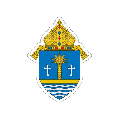 Archdiocese of Miami - STICKER Vinyl Die-Cut Decal White Die-Cut 3 Inch - The Sticker Space