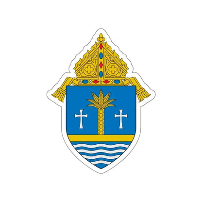 Archdiocese of Miami - STICKER Vinyl Die-Cut Decal White Die-Cut 5 Inch - The Sticker Space