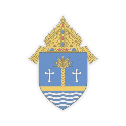 Archdiocese of Miami - STICKER Vinyl Kiss-Cut Decal 3 Inch Transparent - The Sticker Space