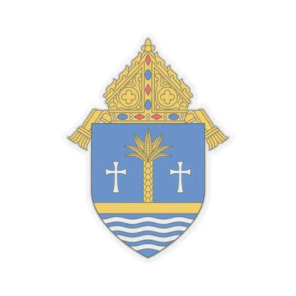 Archdiocese of Miami - STICKER Vinyl Kiss-Cut Decal 4 Inch Transparent - The Sticker Space