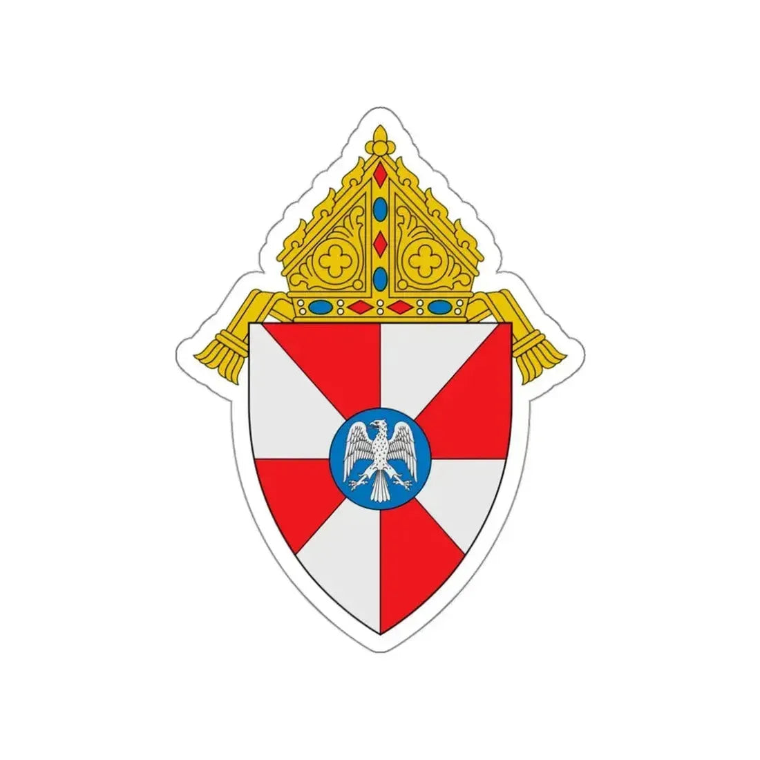 Archdiocese of Milwaukee - STICKER Vinyl Die-Cut Decal White Die-Cut 3 Inch - The Sticker Space