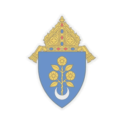 Archdiocese of Mobile - STICKER Vinyl Kiss-Cut Decal 4 Inch Transparent - The Sticker Space