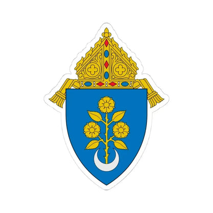 Archdiocese of Mobile - STICKER Vinyl Kiss-Cut Decal 4 Inch White - The Sticker Space