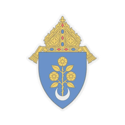 Archdiocese of Mobile - STICKER Vinyl Kiss-Cut Decal 6 Inch Transparent - The Sticker Space