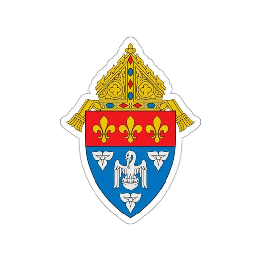 Archdiocese of New Orleans - STICKER Vinyl Die-Cut Decal White Die-Cut 2 Inch - The Sticker Space