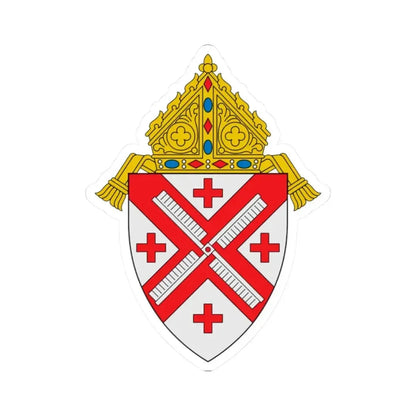 Archdiocese of New York - STICKER Vinyl Kiss-Cut Decal 2 Inch White - The Sticker Space