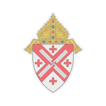 Archdiocese of New York - STICKER Vinyl Kiss-Cut Decal 3 Inch Transparent - The Sticker Space