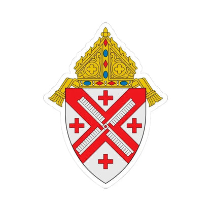 Archdiocese of New York - STICKER Vinyl Kiss-Cut Decal 3 Inch White - The Sticker Space