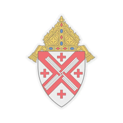 Archdiocese of New York - STICKER Vinyl Kiss-Cut Decal 4 Inch Transparent - The Sticker Space