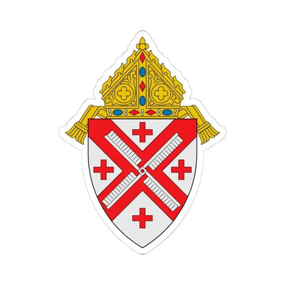 Archdiocese of New York - STICKER Vinyl Kiss-Cut Decal 4 Inch White - The Sticker Space