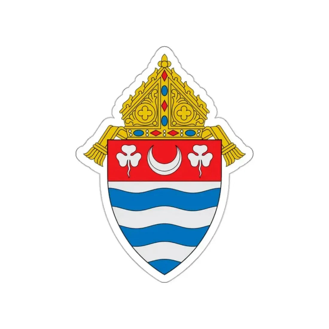 Archdiocese of Newark - STICKER Vinyl Die-Cut Decal - The Sticker Space