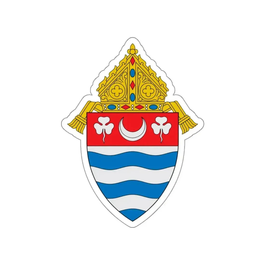 Archdiocese of Newark - STICKER Vinyl Die-Cut Decal - The Sticker Space