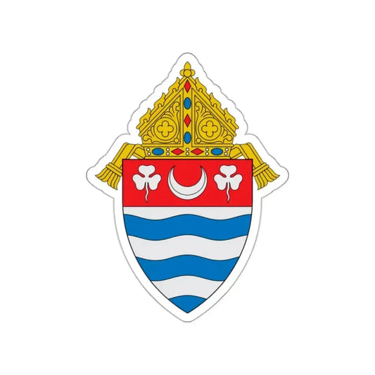 Archdiocese of Newark - STICKER Vinyl Die-Cut Decal White Die-Cut 2 Inch - The Sticker Space