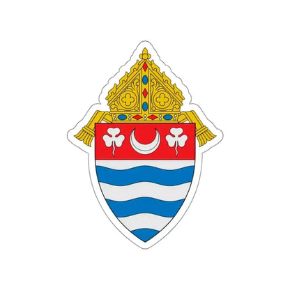 Archdiocese of Newark - STICKER Vinyl Die-Cut Decal White Die-Cut 3 Inch - The Sticker Space