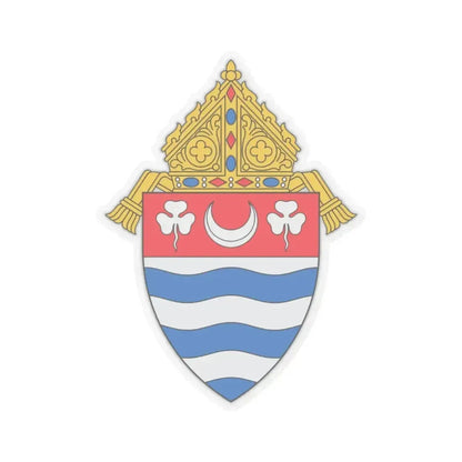 Archdiocese of Newark - STICKER Vinyl Kiss-Cut Decal 2 Inch Transparent - The Sticker Space