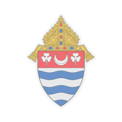 Archdiocese of Newark - STICKER Vinyl Kiss-Cut Decal 3 Inch Transparent - The Sticker Space