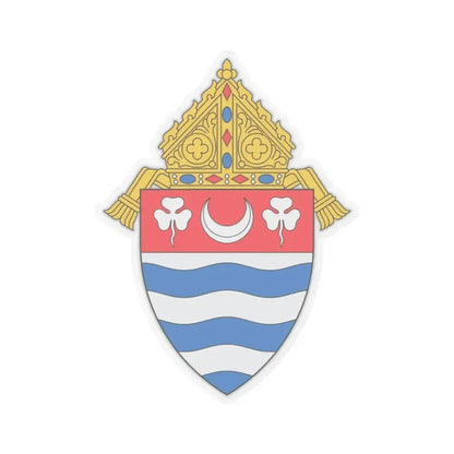 Archdiocese of Newark - STICKER Vinyl Kiss-Cut Decal 4 Inch Transparent - The Sticker Space