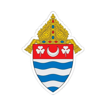 Archdiocese of Newark - STICKER Vinyl Kiss-Cut Decal 6 Inch White - The Sticker Space