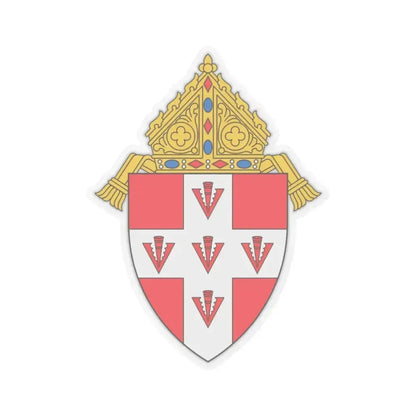 Archdiocese of Oklahoma City - STICKER Vinyl Kiss-Cut Decal 2 Inch Transparent - The Sticker Space