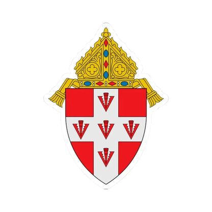 Archdiocese of Oklahoma City - STICKER Vinyl Kiss-Cut Decal 2 Inch White - The Sticker Space