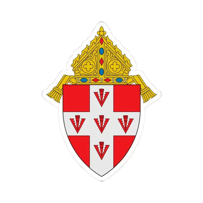 Archdiocese of Oklahoma City - STICKER Vinyl Kiss-Cut Decal 3 Inch White - The Sticker Space