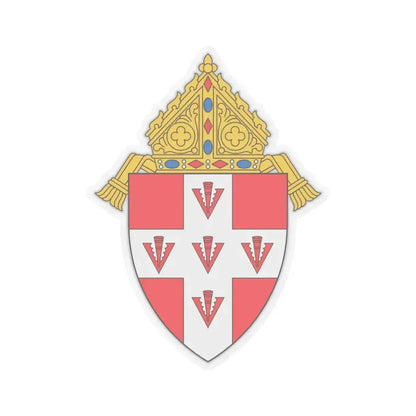 Archdiocese of Oklahoma City - STICKER Vinyl Kiss-Cut Decal 4 Inch Transparent - The Sticker Space
