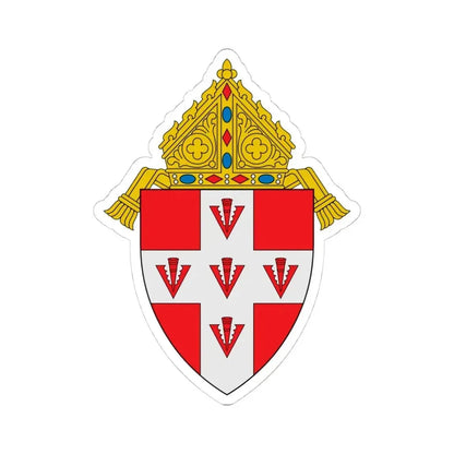 Archdiocese of Oklahoma City - STICKER Vinyl Kiss-Cut Decal 4 Inch White - The Sticker Space