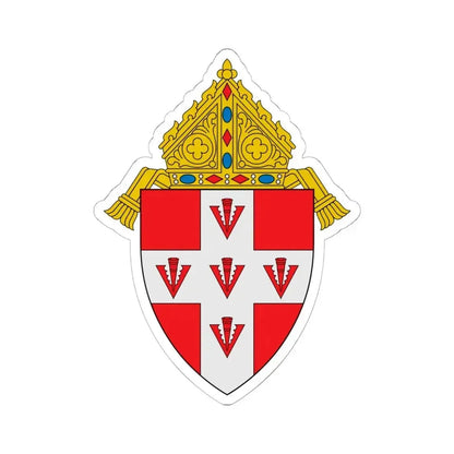 Archdiocese of Oklahoma City - STICKER Vinyl Kiss-Cut Decal 6 Inch White - The Sticker Space