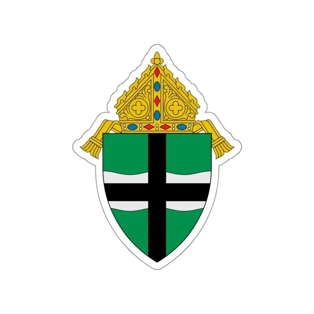 Archdiocese of Omaha - STICKER Vinyl Die-Cut Decal - The Sticker Space