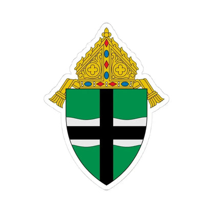 Archdiocese of Omaha - STICKER Vinyl Kiss-Cut Decal 4 Inch White - The Sticker Space