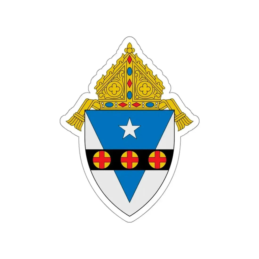 Archdiocese of Philadelphia - STICKER Vinyl Die-Cut Decal - The Sticker Space
