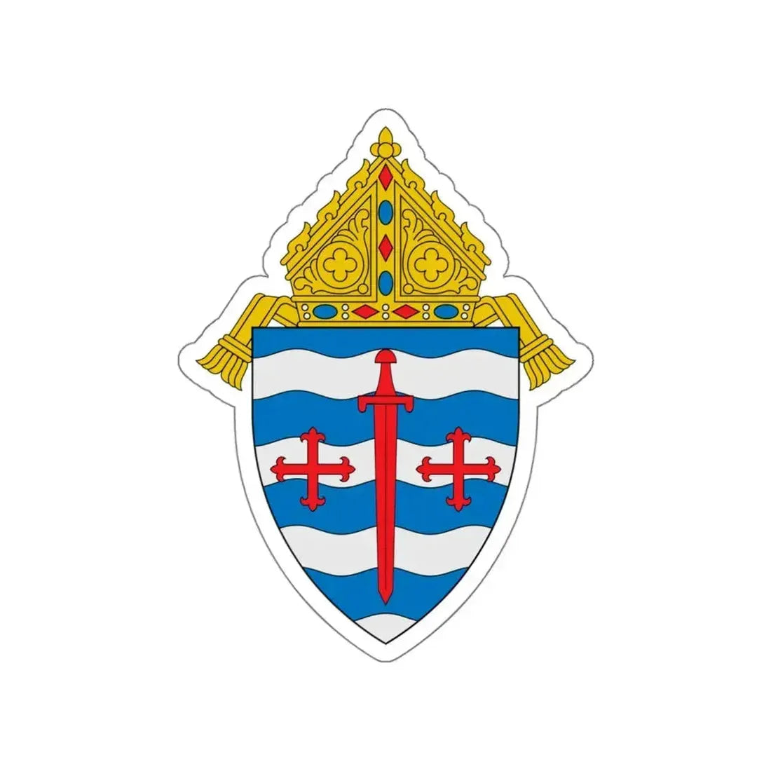 Archdiocese of Saint Paul and Minneapolis - STICKER Vinyl Die-Cut Decal White Die-Cut 6 Inch - The Sticker Space