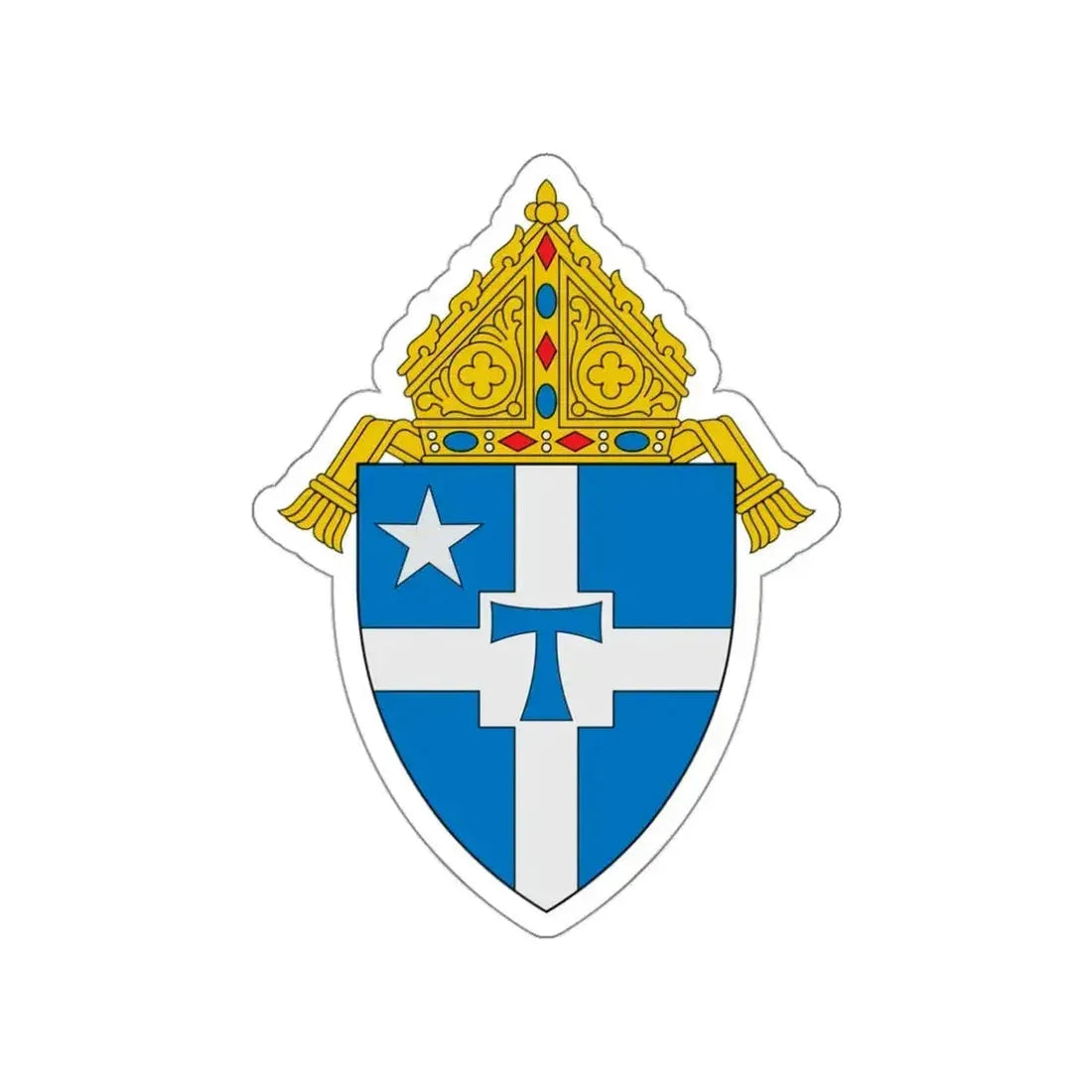 Archdiocese of San Antonio - STICKER Vinyl Die-Cut Decal - The Sticker Space