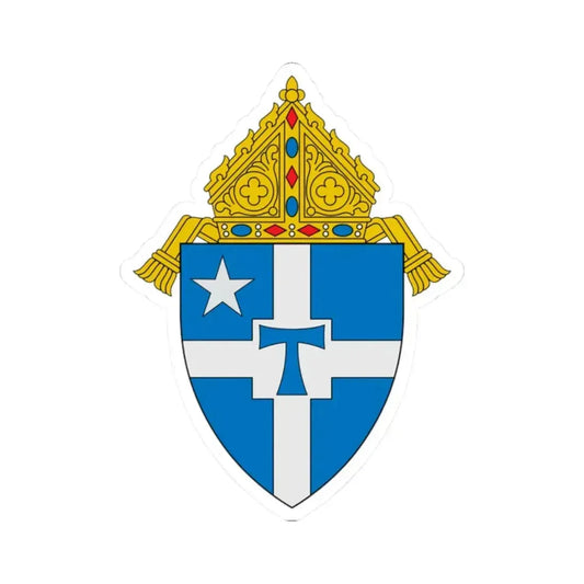 Archdiocese of San Antonio - STICKER Vinyl Kiss-Cut Decal 2 Inch White - The Sticker Space