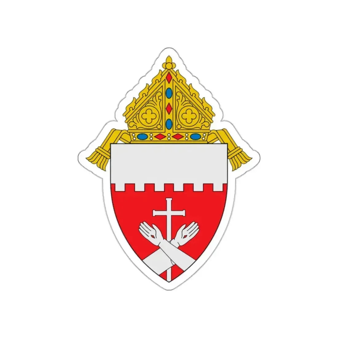 Archdiocese of San Francisco - STICKER Vinyl Die-Cut Decal White Die-Cut 2 Inch - The Sticker Space