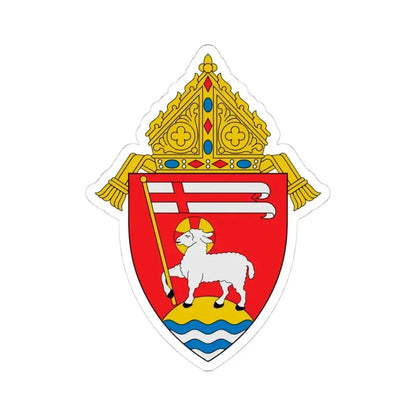 Archdiocese of San Juan de Puerto Rico - STICKER Vinyl Kiss-Cut Decal 4 Inch White - The Sticker Space