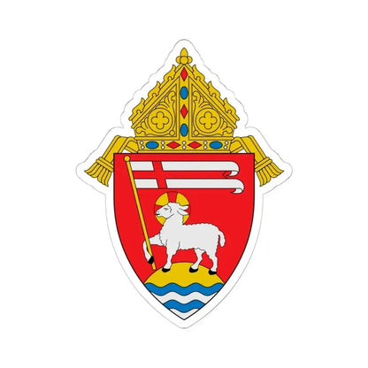 Archdiocese of San Juan de Puerto Rico - STICKER Vinyl Kiss-Cut Decal 6 Inch White - The Sticker Space
