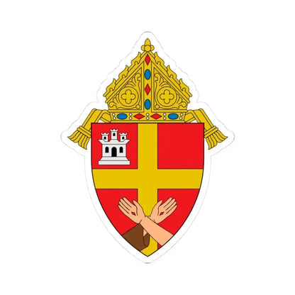 Archdiocese of Santa Fe - STICKER Vinyl Kiss-Cut Decal 3 Inch White - The Sticker Space